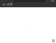 Tablet Screenshot of debellephotography.com